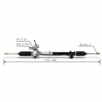 Power Steering Rack FORD FIESTA IKON 2011-2015 1723864 2S6C-3200-KN